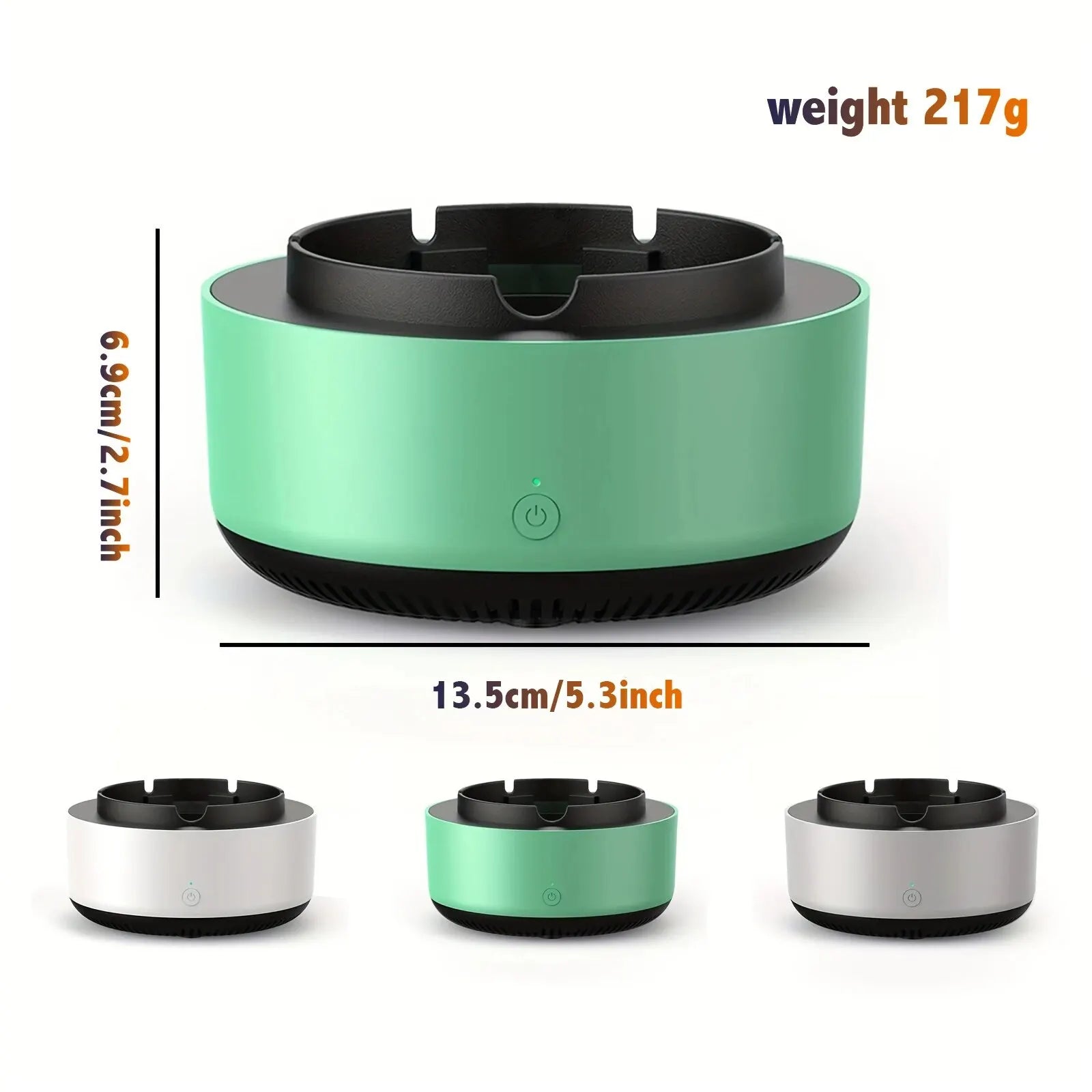 Aeris Smart Air Purifier Ashtray | Cleaner Air in Seconds